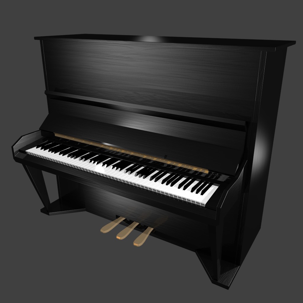 piano (black) / Klavier preview image 1